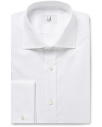 Мужская белая классическая рубашка от Dunhill
