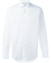 Мужская белая классическая рубашка от Eleventy