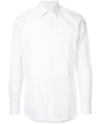 Мужская белая классическая рубашка от Ermenegildo Zegna