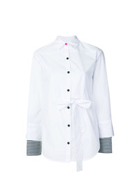 Женская белая классическая рубашка от Eudon Choi
