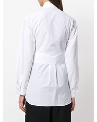 Женская белая классическая рубашка от Eudon Choi