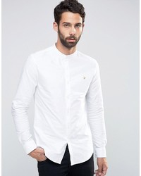 Мужская белая классическая рубашка от Farah
