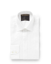 Мужская белая классическая рубашка от Favourbrook