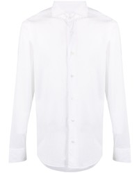Мужская белая классическая рубашка от Fedeli