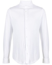 Мужская белая классическая рубашка от Fedeli
