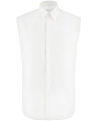 Мужская белая классическая рубашка от Ferragamo