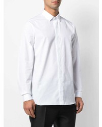 Мужская белая классическая рубашка от Valentino