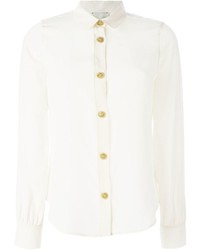 Женская белая классическая рубашка от Forte Forte