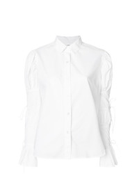 Женская белая классическая рубашка от Frame Denim