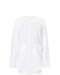 Женская белая классическая рубашка от Georgia Alice