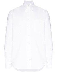 Мужская белая классическая рубашка от Gitman Vintage