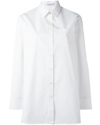 Женская белая классическая рубашка от Givenchy