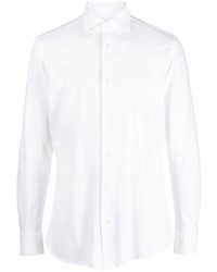 Мужская белая классическая рубашка от Glanshirt