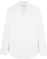 Женская белая классическая рубашка от Golden Goose Deluxe Brand