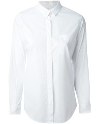 Женская белая классическая рубашка от Golden Goose Deluxe Brand