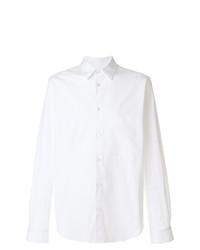 Мужская белая классическая рубашка от Golden Goose Deluxe Brand