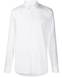 Мужская белая классическая рубашка от Gucci