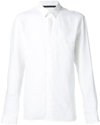 Мужская белая классическая рубашка от Haider Ackermann