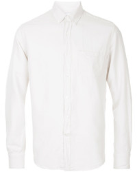 Мужская белая классическая рубашка от Hardy Amies