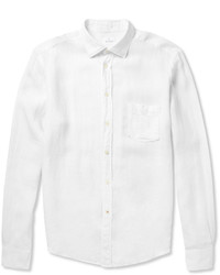 Мужская белая классическая рубашка от Hartford