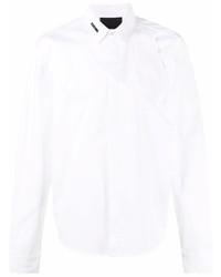 Мужская белая классическая рубашка от Heliot Emil
