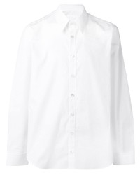 Мужская белая классическая рубашка от Helmut Lang