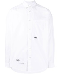 Мужская белая классическая рубашка от Izzue