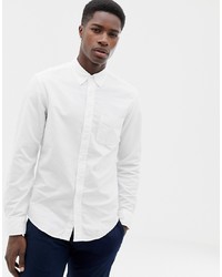 Мужская белая классическая рубашка от J.Crew Mercantile