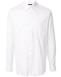 Мужская белая классическая рубашка от J. Lindeberg