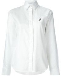 Женская белая классическая рубашка от J.W.Anderson