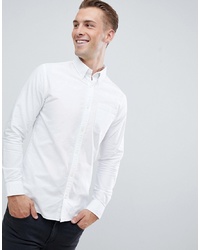 Мужская белая классическая рубашка от Jack & Jones