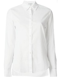 Женская белая классическая рубашка от James Perse