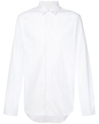 Мужская белая классическая рубашка от Jil Sander
