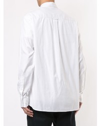 Мужская белая классическая рубашка от J. Lindeberg