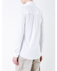 Женская белая классическая рубашка от JULIEN DAVID