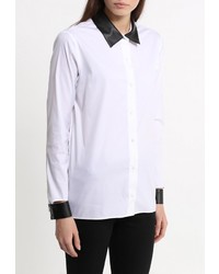 Женская белая классическая рубашка от Karl Lagerfeld