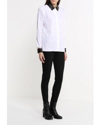 Женская белая классическая рубашка от Karl Lagerfeld