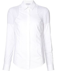 Женская белая классическая рубашка от Kaufman Franco
