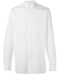 Мужская белая классическая рубашка от Lanvin