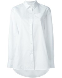 Женская белая классическая рубашка от Lareida