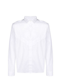 Мужская белая классическая рубашка от Les Hommes