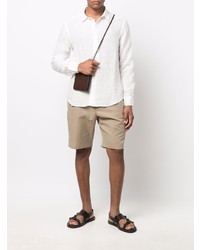 Мужская белая классическая рубашка от Barena