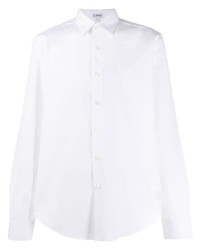 Мужская белая классическая рубашка от Loewe