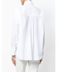 Женская белая классическая рубашка от Lorena Antoniazzi