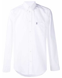 Мужская белая классическая рубашка от MACKINTOSH