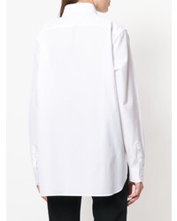 Женская белая классическая рубашка от Maison Margiela