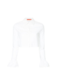 Женская белая классическая рубашка от Manning Cartell