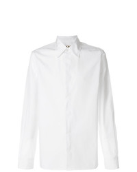 Мужская белая классическая рубашка от Marni