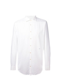 Мужская белая классическая рубашка от Massimo Alba