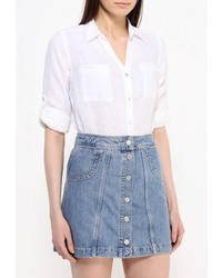 Женская белая классическая рубашка от Mavi